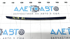 Left rear bumper trim for Audi A6 C8 19-25, painted blue, S-line