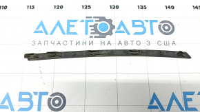 Right rear bumper trim for Audi A6 C8 19-25, painted blue, S-line, broken, missing fragment