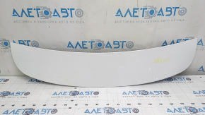 Tesla Model X 22-25 Trunk Spoiler Upper, White, Aluminum, Scratched