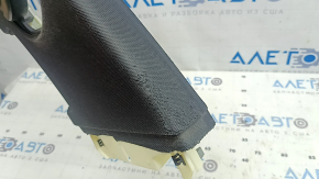 Left upper center pillar trim for Audi A6 C8 19-23, dark gray, under the deflector, worn