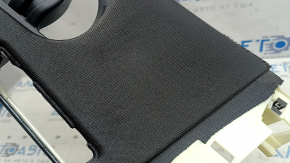 Left upper center pillar trim for Audi A6 C8 19-23, dark gray, under the deflector, worn