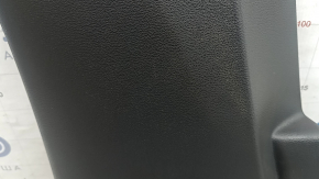 Lower left center pillar trim for Audi A6 C8 19-21, dark gray, scratches