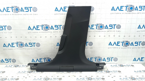Audi A6 C8 19-21 lower right center pillar trim, dark gray