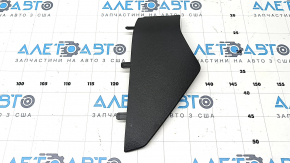 Front panel trim, left side, Audi A6 C8 19-25, dark gray