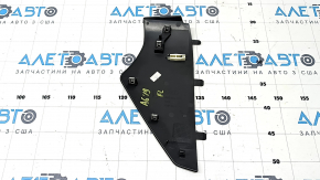 Front panel trim, left side, Audi A6 C8 19-25, dark gray