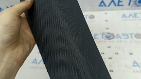 Upper left front pillar trim for Audi A6 C8 19-23, dark gray, under the deflector, worn