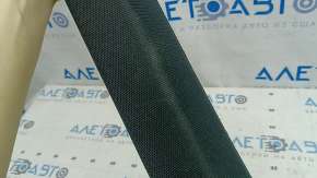 Upper left front pillar trim for Audi A6 C8 19-23, dark gray, under the deflector, worn