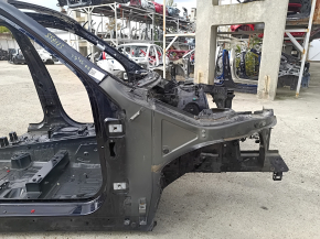 BMW X3 F25 11-17 front right quarter panel with eyelash, on the body, black