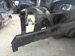 BMW X3 F25 11-17 front right quarter panel with eyelash, on the body, black