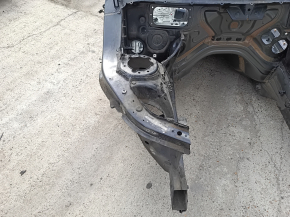 BMW X3 F25 11-17 front right quarter panel with eyelash, on the body, black
