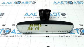 Audi A6 C8 19-20 interior mirror, black, auto-dimming, compass, scratches, broken cover