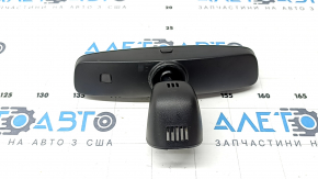 Audi A6 C8 19-20 interior mirror, black, auto-dimming, compass, scratches, broken cover