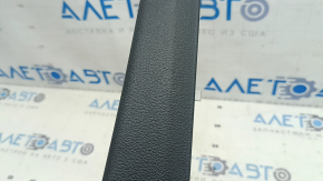 Inner rear left door sill trim for Audi A6 C8 19-21, dark gray, scratches, worn