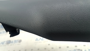 Inner rear left door sill trim for Audi A6 C8 19-21, dark gray, scratches, worn