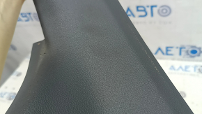 Inner rear left door sill trim for Audi A6 C8 19-21, dark gray, scratches, worn