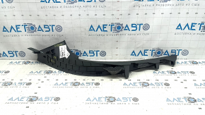 Audi A6 C8 19-21 inner rear right door sill trim, dark gray, worn