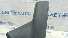 Audi A6 C8 19-21 inner rear right door sill trim, dark gray, worn