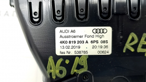 Audi A6 C8 19-25 center console air vent for 4-zone AC