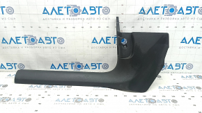 Inner front left door sill trim for Audi A6 C8 19-21, dark gray, scratches, worn
