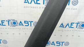 Inner front left door sill trim for Audi A6 C8 19-21, dark gray, scratches, worn
