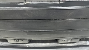 Radiator grille assembly for Audi A6 C8 19-23 with parking sensors and no radar, matte black with chrome, painted, scratches