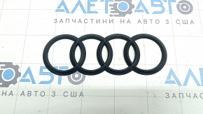 Audi A6 C8 19-25 trunk lid badge emblem, chrome, painted
