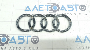 Audi A6 C8 19-25 trunk lid badge emblem, chrome, painted