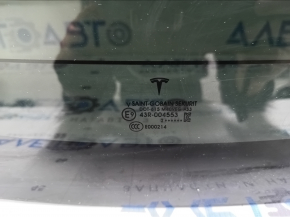 Tesla Model X 22-25 rear window, heated, scratches