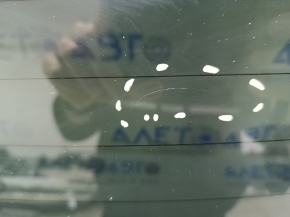 Tesla Model X 22-25 rear window, heated, scratches