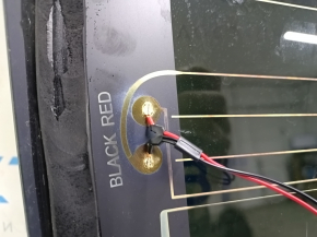 Tesla Model X 22-25 rear window, heated, scratches