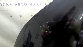 Honda Accord 23-24 aluminum hood, black NH731P, peeling paint, scratches