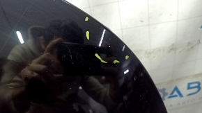 Honda Accord 23-24 aluminum hood, black NH731P, peeling paint, scratches