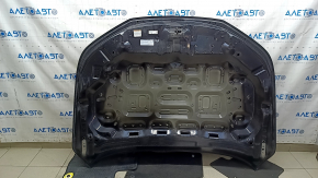 Honda Accord 23-24 aluminum hood, black NH731P, peeling paint, scratches