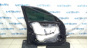 Front left door assembly for Honda Accord 2023-2024 keyless, black NH731P, scratches, sand, dried out seal, glued