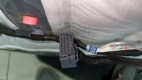Front left door assembly for Honda Accord 2023-2024 keyless, black NH731P, scratches, sand, dried out seal, glued