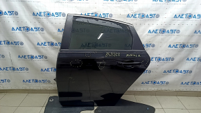 Rear left door assembly for Honda Accord 23-24, black, NH731P, scratches, glued on