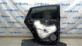 Rear left door assembly for Honda Accord 23-24, black, NH731P, scratches, glued on