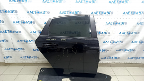 Rear right door assembly for Honda Accord 23-24, black NH731P, scratches, scuffs, bump
