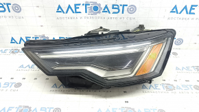 Left front headlight assembly for Audi A6 C8 19-24 LED, Matrix beam with seal, polishable