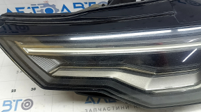 Left front headlight assembly for Audi A6 C8 19-24 LED, Matrix beam with seal, polishable