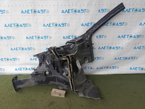 Front right quarter VW Passat b8 16-19 USA on body, black, without threshold