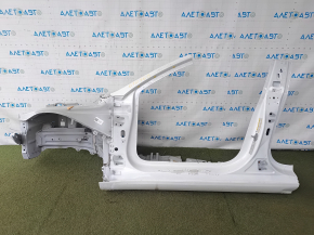 Tesla Model 3 18 front left quarter panel - on the body, iron panel, white
