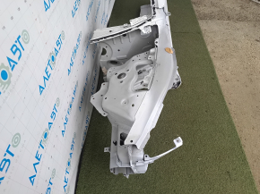 Tesla Model 3 18 front left quarter panel - on the body, iron panel, white