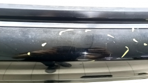 Bare rear bumper for a 2023-2024 Honda Accord without parking sensors, black NH731P, scratches, scuffs