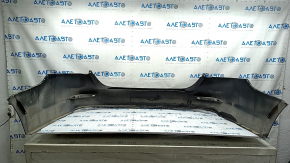 Bare rear bumper for a 2023-2024 Honda Accord without parking sensors, black NH731P, scratches, scuffs