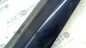 Left threshold Audi A6 C8 19-25 S-Line, blue LX5B, scratches, worn