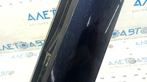 Left threshold Audi A6 C8 19-25 S-Line, blue LX5B, scratches, worn