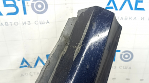 Left threshold Audi A6 C8 19-25 S-Line, blue LX5B, scratches, worn