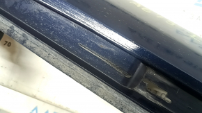 Left threshold Audi A6 C8 19-25 S-Line, blue LX5B, scratches, worn