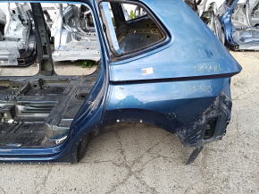 Quarter wing rear left VW Tiguan 18-24 long on the body, blue